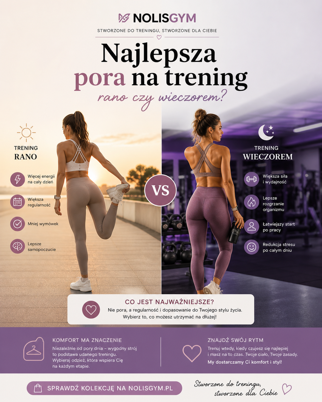 Najlepsza pora na trening – porównanie treningu rano i wieczorem